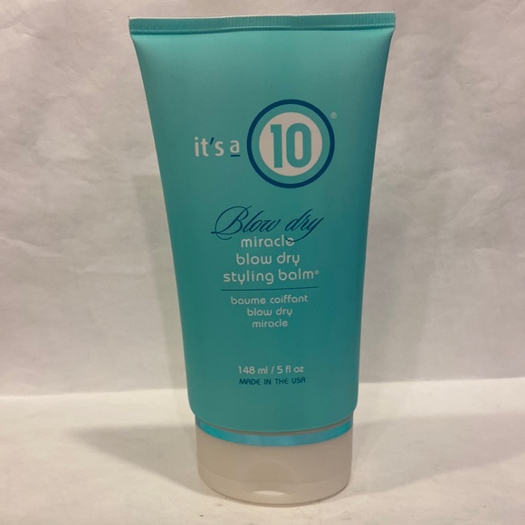 IT'S A 10 MIRACLE BLOW DRY STYLING BALM 5oz NIP $25 - Picture 2 of 4